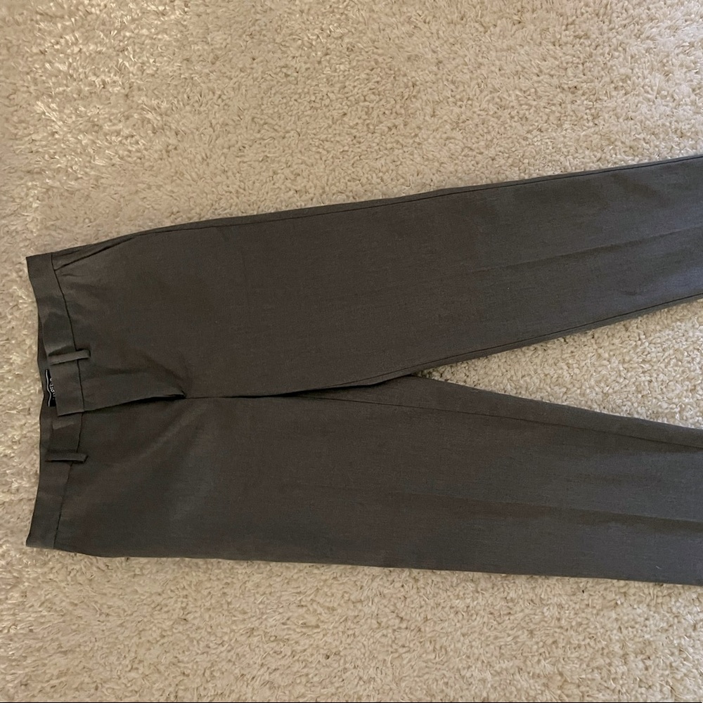 Grey wool pants